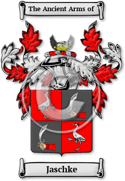 Jaschke Family Crest Download (JPG) Legacy Series - 600 DPI