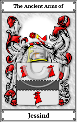 Jessind Family Crest Download (JPG)  Book Plated - 150 DPI