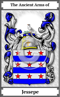 Jessepe Family Crest Download (JPG)  Book Plated - 150 DPI
