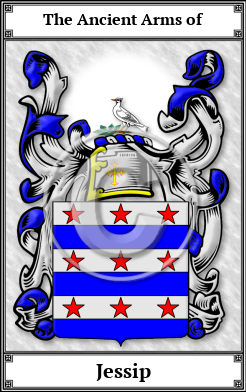 Jessip Family Crest Download (JPG)  Book Plated - 150 DPI