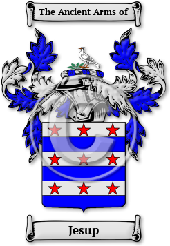 Jesup Family Crest Download (JPG) Legacy Series - 600 DPI