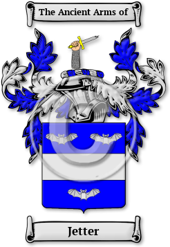 Jetter Family Crest Download (jpg) Legacy Series - 150 DPI