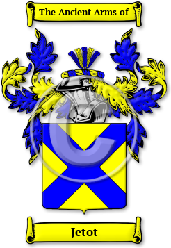 Jetot Family Crest Download (jpg) Legacy Series - 150 DPI