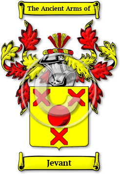 Jevant Family Crest Download (JPG) Legacy Series - 600 DPI