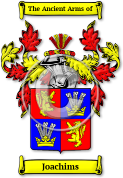 Joachims Family Crest Download (jpg) Legacy Series - 150 DPI