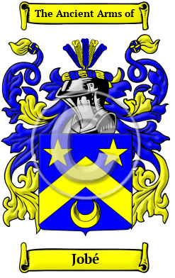 Jobé Family Crest/Coat of Arms