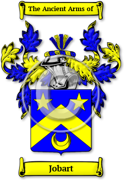 Jobart Family Crest Download (jpg) Legacy Series - 150 DPI