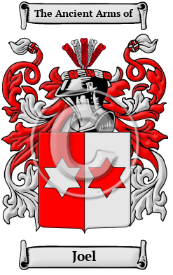 Joel Family Crest Download (JPG) Heritage Series - 600 DPI