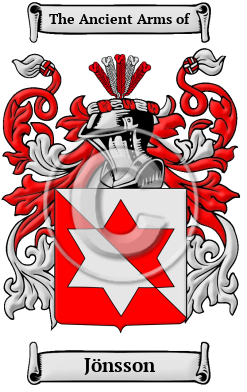 Jönsson Family Crest/Coat of Arms
