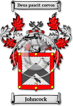 Johncock Family Crest Download (jpg) Legacy Series - 150 DPI