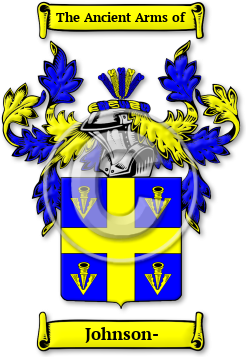 Johnson- Family Crest Download (jpg) Legacy Series - 150 DPI