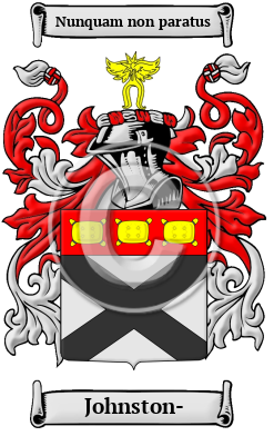 Johnston- Family Crest Download (JPG) Heritage Series - 300 DPI