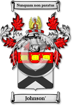 Johnson' Family Crest Download (jpg) Legacy Series - 150 DPI