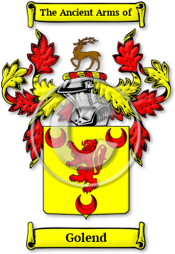 Golend Family Crest Download (jpg) Legacy Series - 150 DPI