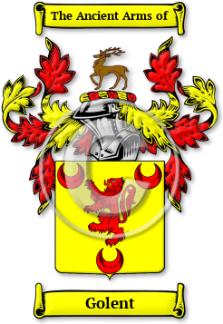 Golent Family Crest Download (jpg) Legacy Series - 150 DPI