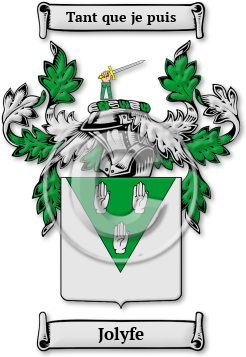 Jolyfe Family Crest Download (jpg) Legacy Series - 150 DPI