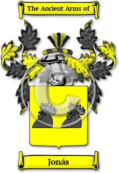 Jonás Family Crest Download (jpg) Legacy Series - 150 DPI