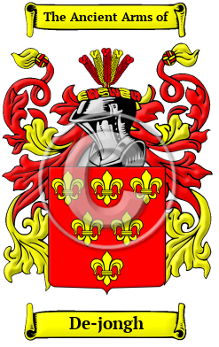 De-jongh Family Crest Download (JPG) Heritage Series - 300 DPI