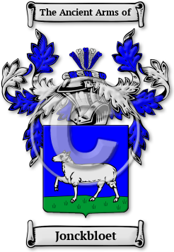 Jonckbloet Family Crest Download (JPG) Legacy Series - 600 DPI