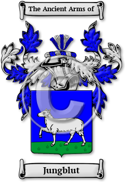Jungblut Family Crest Download (jpg) Legacy Series - 150 DPI