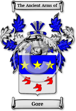 Gore Family Crest Download (jpg) Legacy Series - 150 DPI