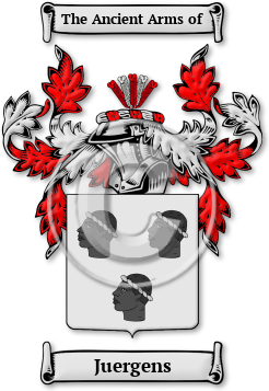 Juergens Family Crest Download (JPG) Legacy Series - 600 DPI