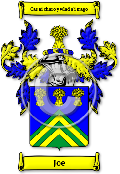 Joe Family Crest Download (JPG) Legacy Series - 600 DPI