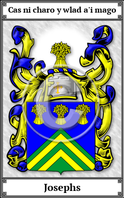 Josephs Family Crest Download (JPG)  Book Plated - 150 DPI