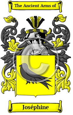 Joséphine Family Crest Download (JPG) Heritage Series - 300 DPI