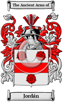 Jordán Family Crest/Coat of Arms
