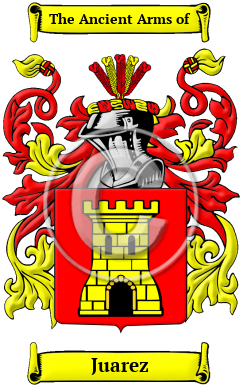 Juarez Family Crest/Coat of Arms