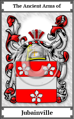 Jubainville Family Crest Download (JPG)  Book Plated - 150 DPI