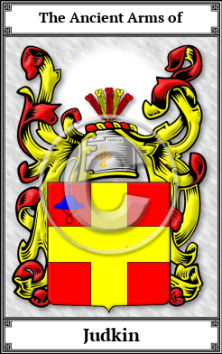 Judkin Family Crest Download (JPG)  Book Plated - 150 DPI