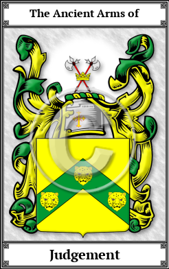 Judgement Family Crest Download (JPG) Book Plated - 600 DPI