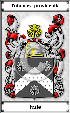Jude Family Crest Download (JPG)  Book Plated - 150 DPI