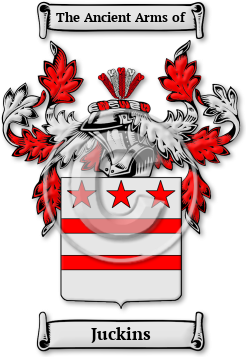 Juckins Family Crest Download (jpg) Legacy Series - 150 DPI