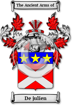 De julien Family Crest Download (jpg) Legacy Series - 150 DPI