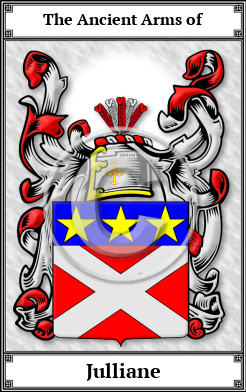 Julliane Family Crest Download (JPG)  Book Plated - 150 DPI
