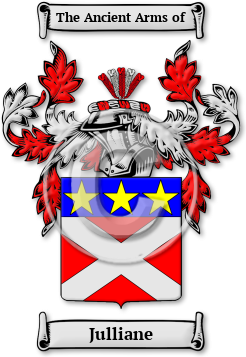 Julliane Family Crest Download (jpg) Legacy Series - 150 DPI
