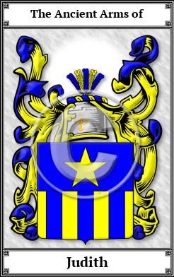 Judith Family Crest Download (JPG)  Book Plated - 150 DPI