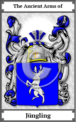 Jüngling Family Crest Download (JPG)  Book Plated - 150 DPI