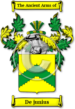 De junius Family Crest Download (JPG) Legacy Series - 600 DPI