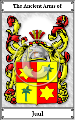 Juul Family Crest Download (JPG) Book Plated - 300 DPI