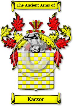 Kaczor Family Crest Download (JPG) Legacy Series - 300 DPI