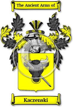 Kaczenski Family Crest Download (jpg) Legacy Series - 150 DPI