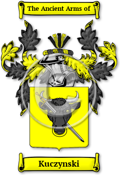 Kuczynski Family Crest Download (jpg) Legacy Series - 150 DPI