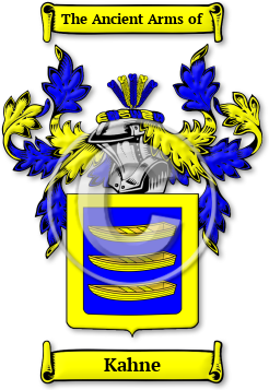 Kahne Family Crest Download (JPG) Legacy Series - 600 DPI