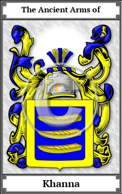 Khanna Family Crest Download (JPG) Book Plated - 600 DPI