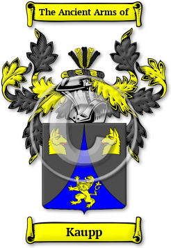 Kaupp Family Crest Download (jpg) Legacy Series - 150 DPI