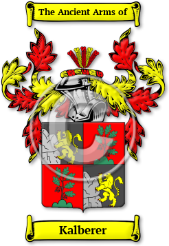 Kalberer Family Crest Download (JPG) Legacy Series - 600 DPI